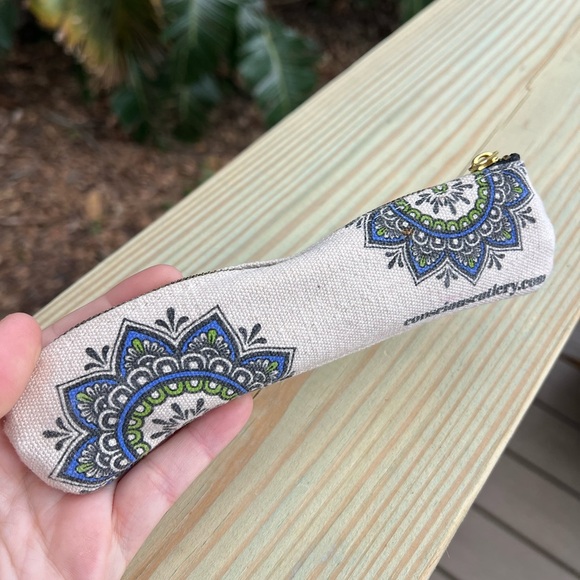 Mandala Eco-Friendly Travel Cutlery Set 7-Piece Utensils Reusable - Picture 13 of 13